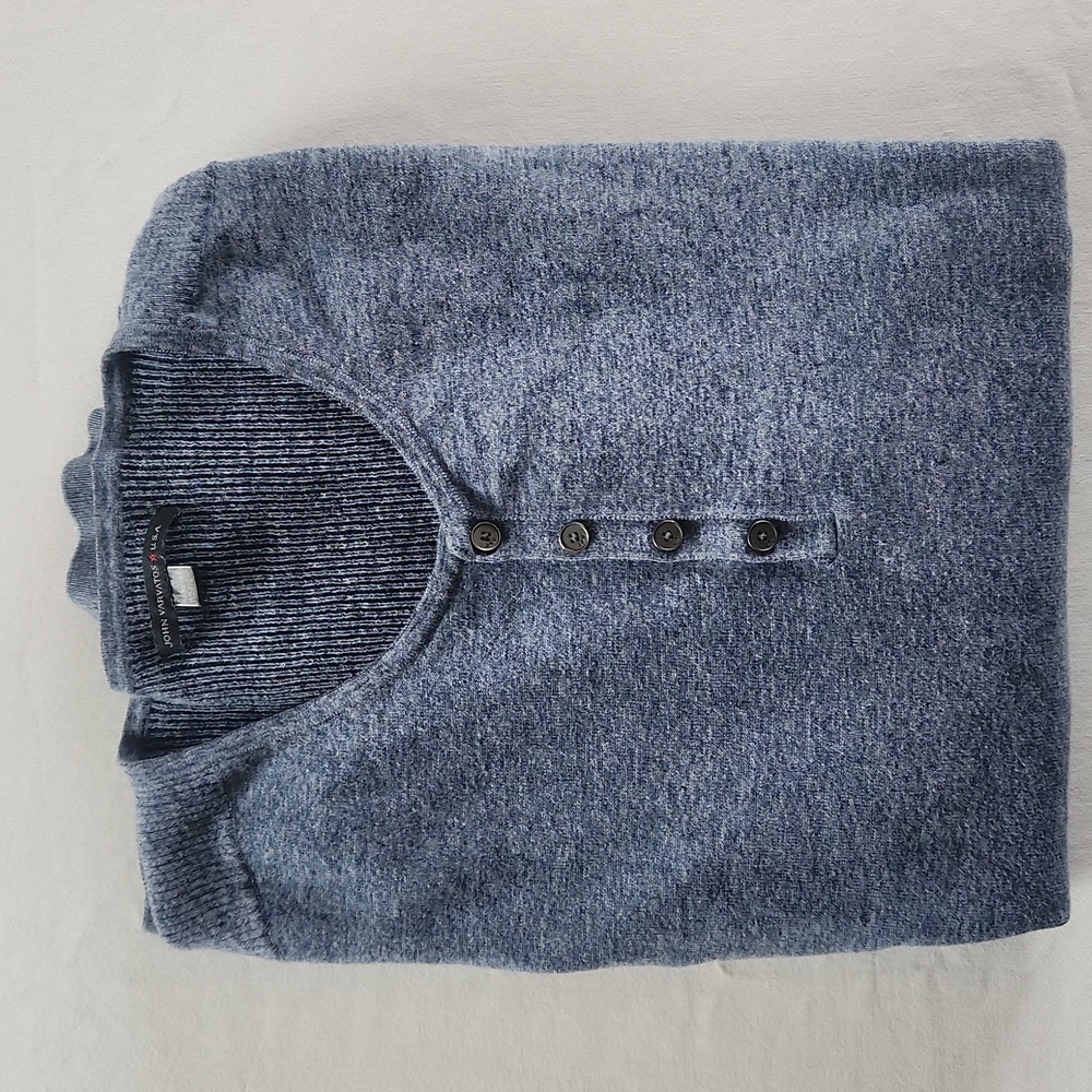John Varvatos Long Sleeve Henley Shirt - Picture 13 of 15
